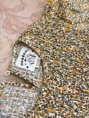 Meadows Floral Smocked Blouse